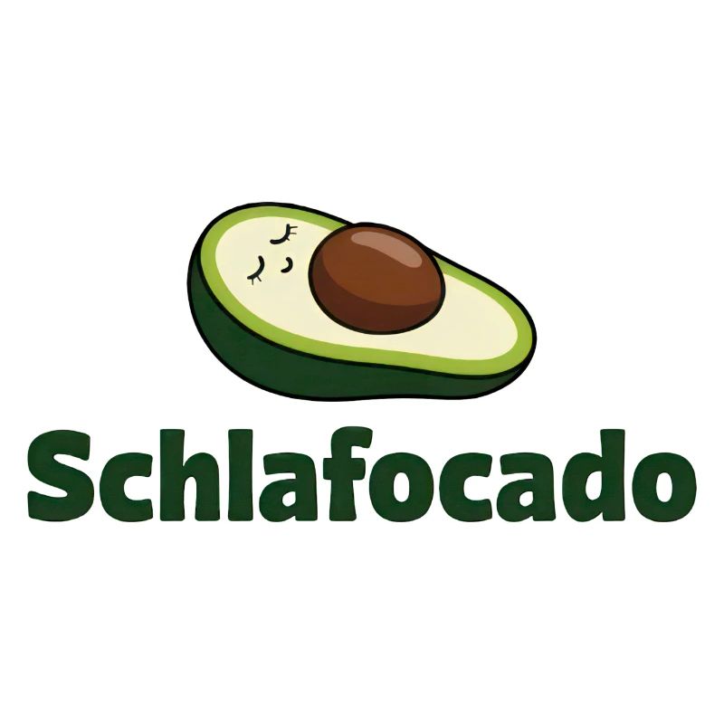 Schlafocado - Lustiges Avocadodesign