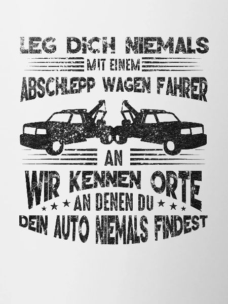 Abschleppdienst Geschenkideen