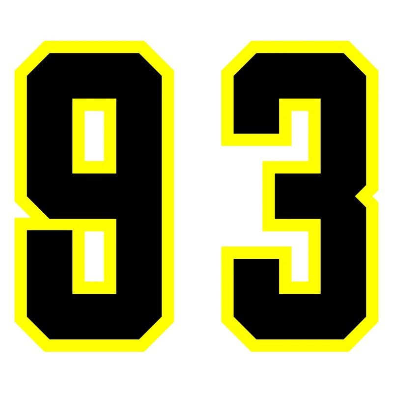 93 Number Jersey