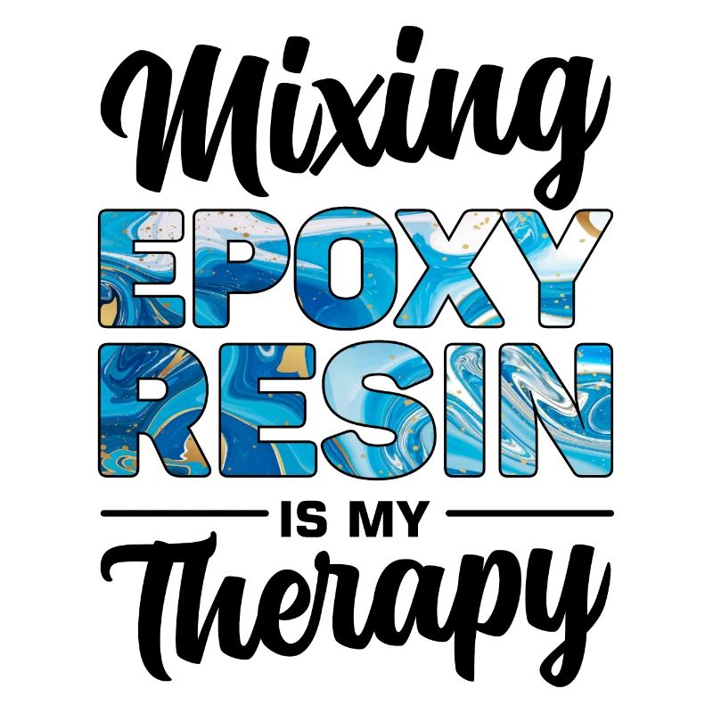 Witziger Epoxidharz Spruch