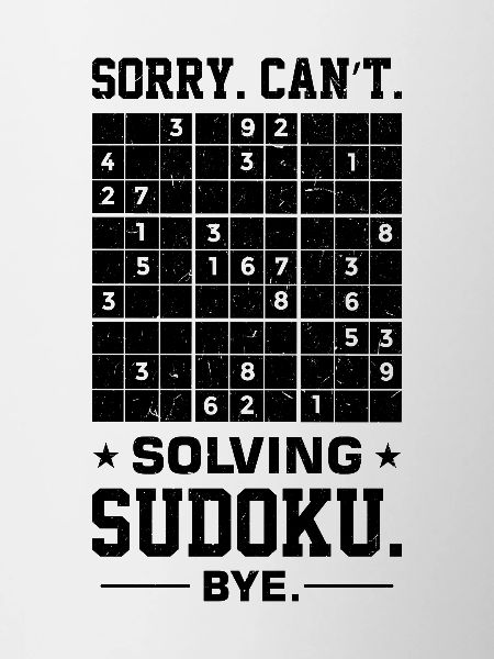 Funny Sudoku Saying