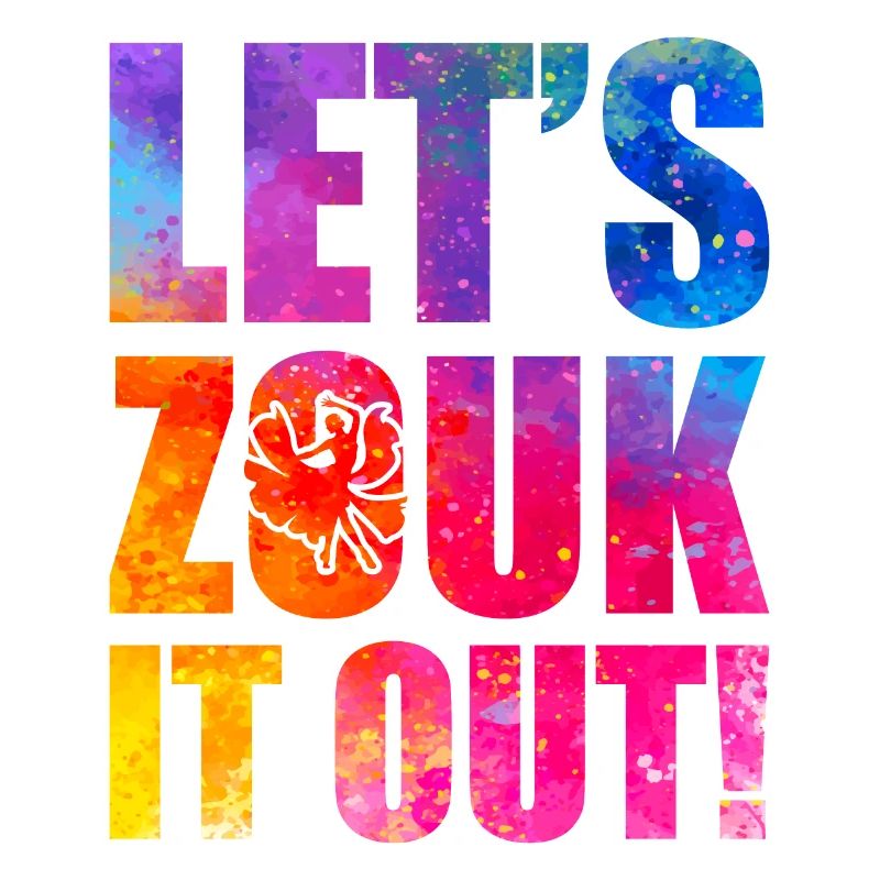 Witziger Zouk Tänzer Spruch