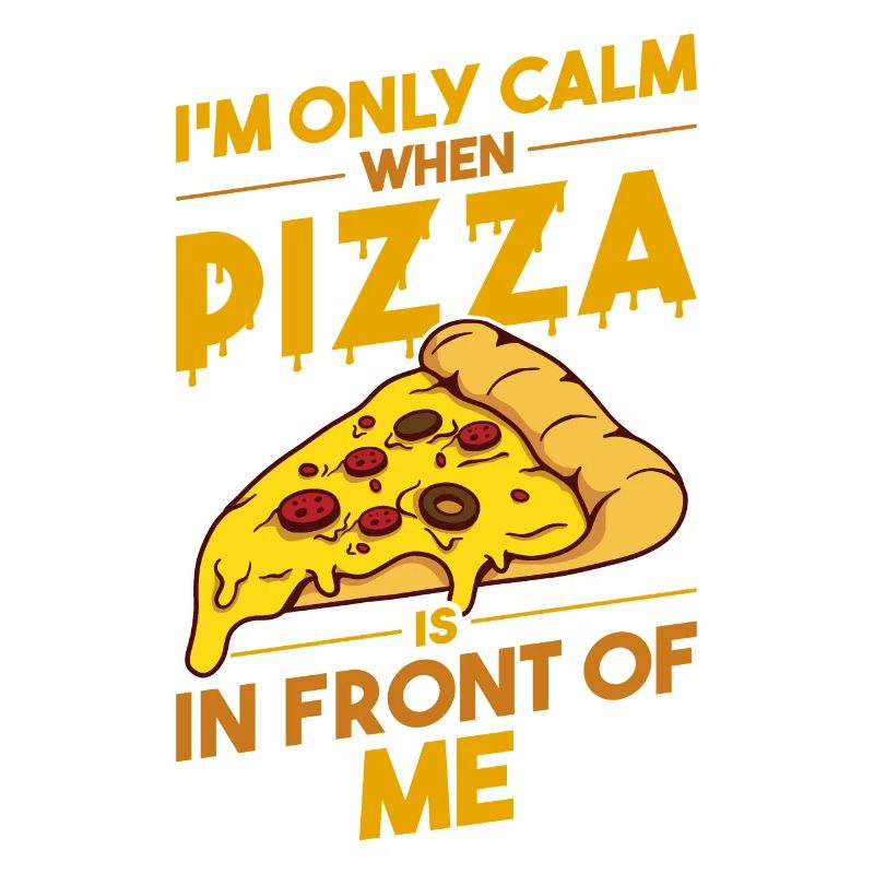 Witziger Pizza Spruch