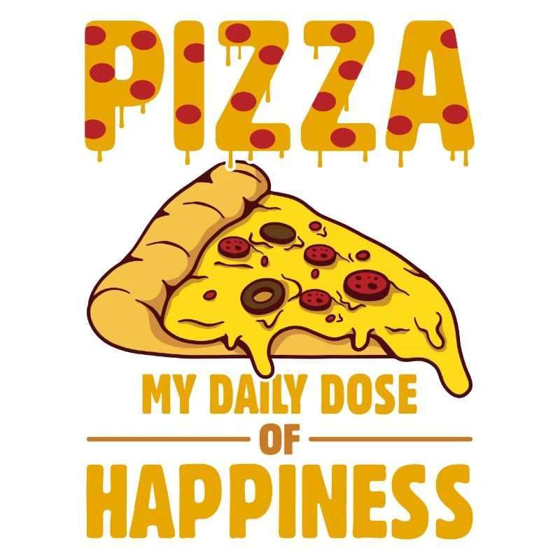 Drôle de dicton de pizza