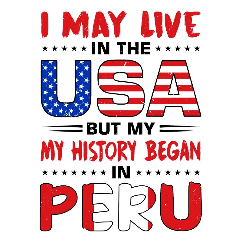 Racines péruviennes Drapeau du Pérou Peruano Pride