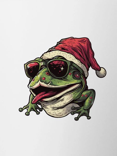 Frog Christmas Funny