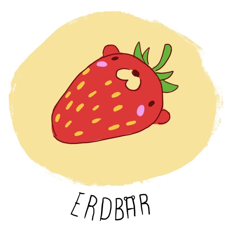 Erdbär (schwarze Schrift)