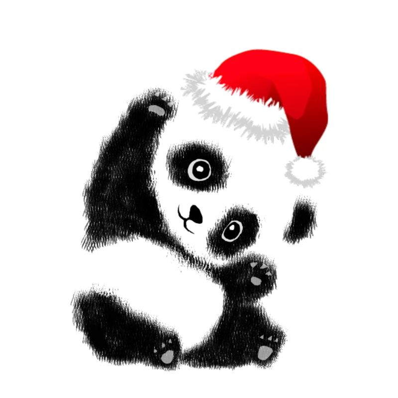 Weihnachtspanda