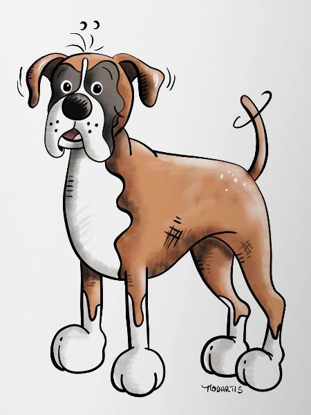 Funny Deutscher Boxer - German Boxer - Dog