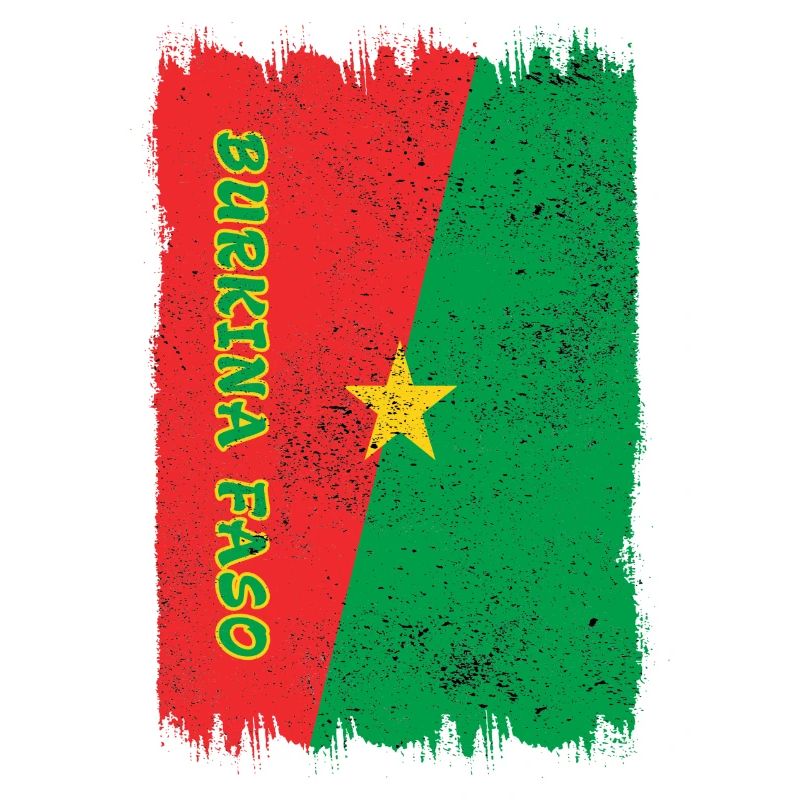 Conception du drapeau de Bukina Faso