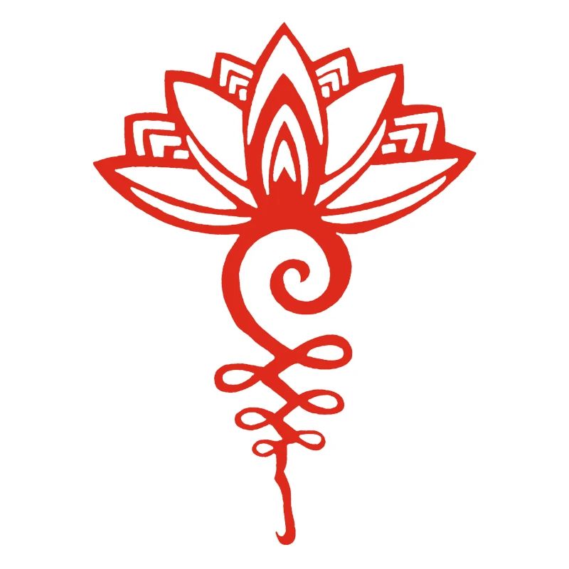 Ewiger roter Lotus