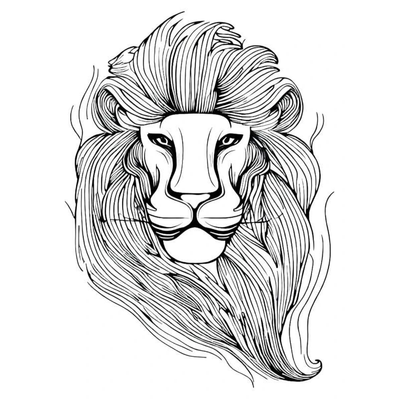 Lion Starline en noir