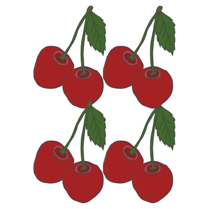 Cerises 4 fois