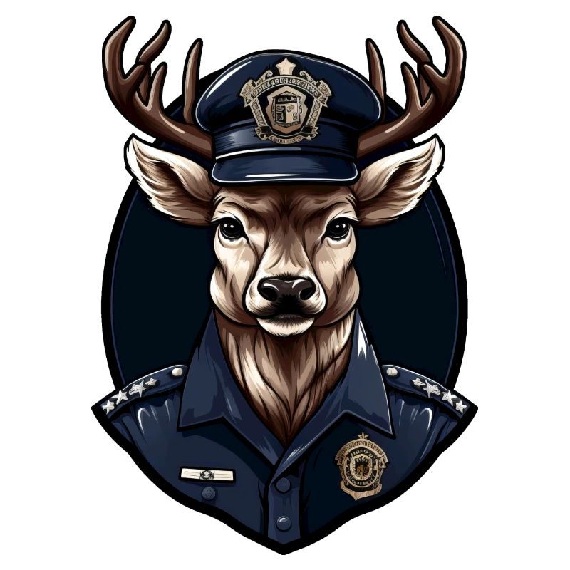 Hirsch Polizei