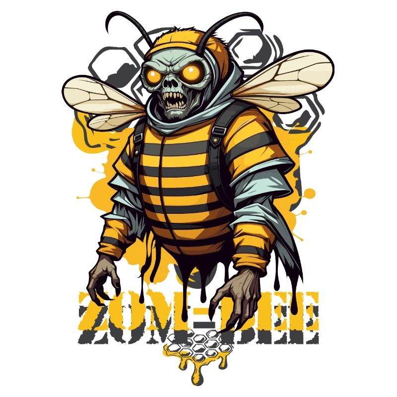 Cool zombie bee