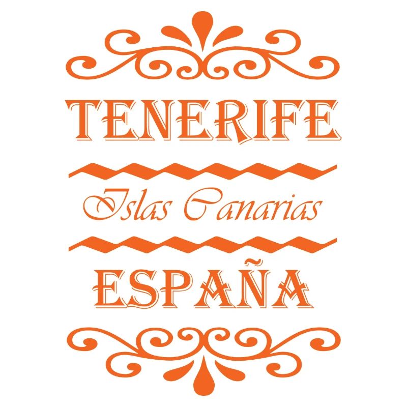 Teneriffa Islas Canarias España Illustration