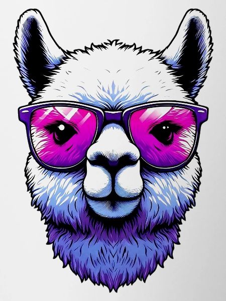Alpaca with Sunglasses