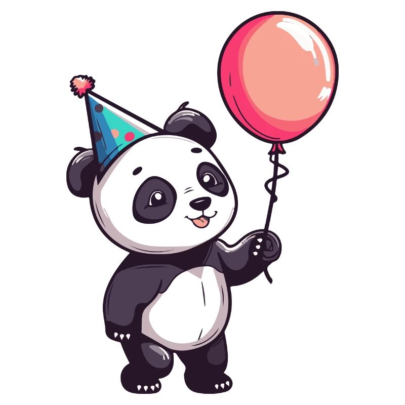Panda Anniversaire Bande Dessinée