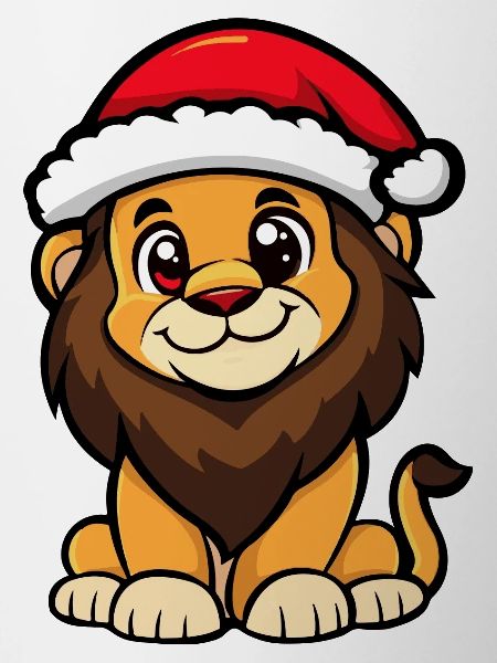 Lion Noël Mignon