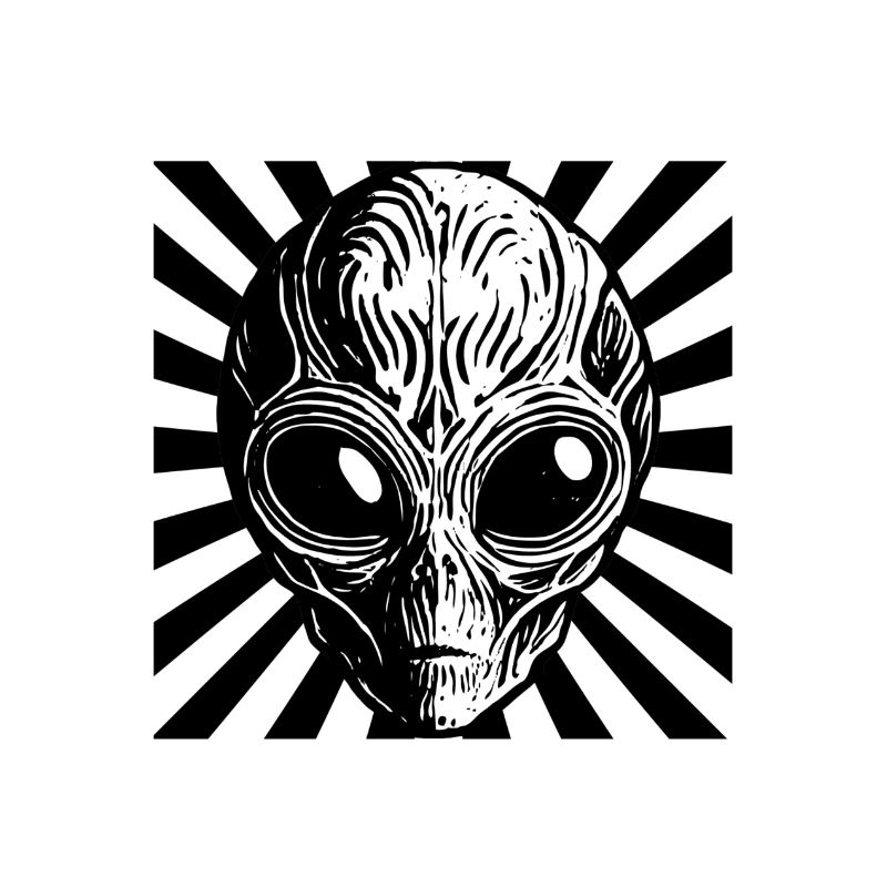 Alien Invasion Punk Artwork