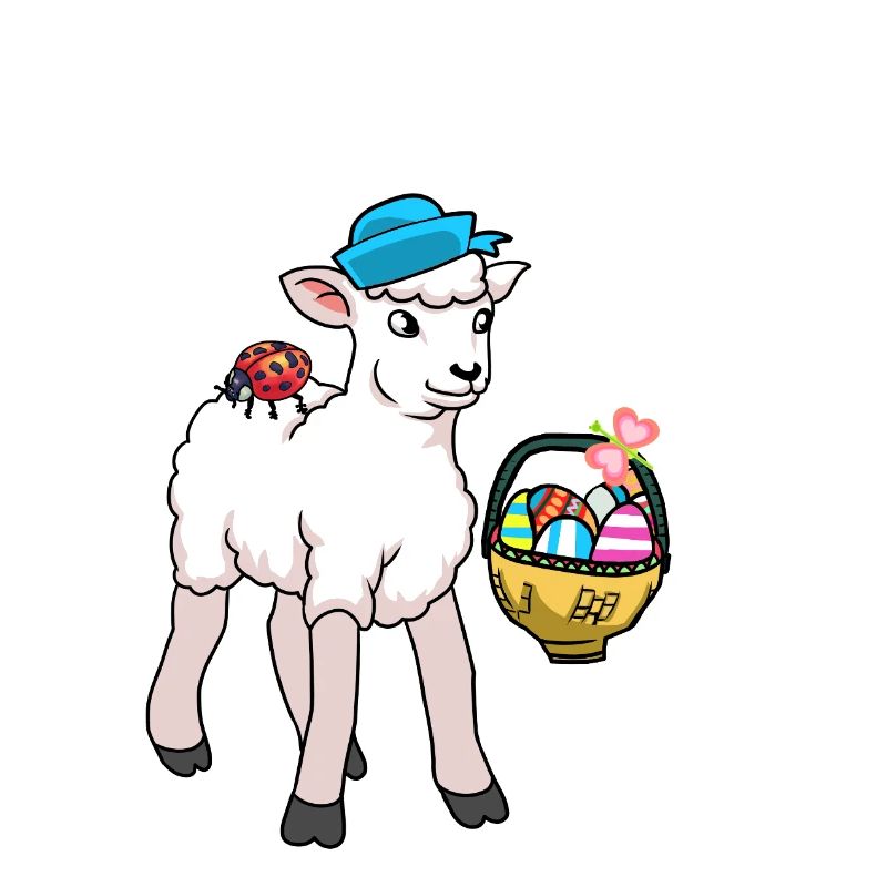 Schafe Schaf Lamm Ostern Ostereier