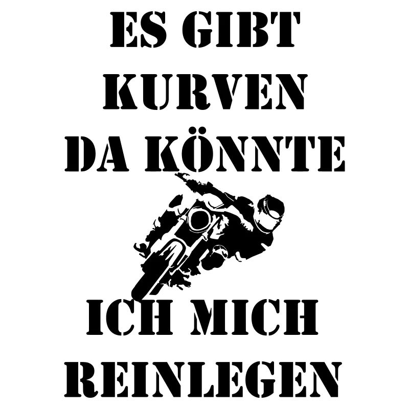 kurven legen Motorrad 