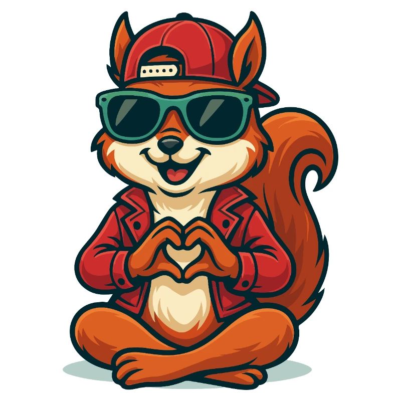 Ondes d’amour d’écureuil