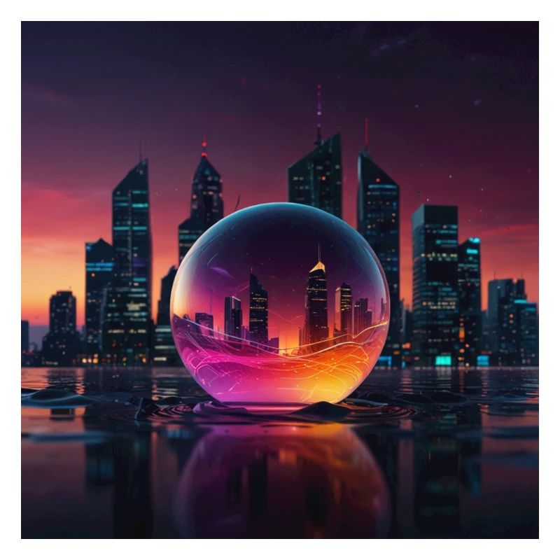 Modern City - Two Spirals