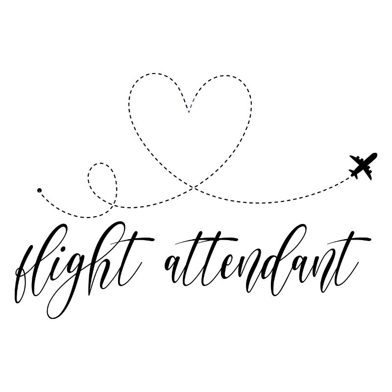 flight attendant - Flugbegleiter Stewardess