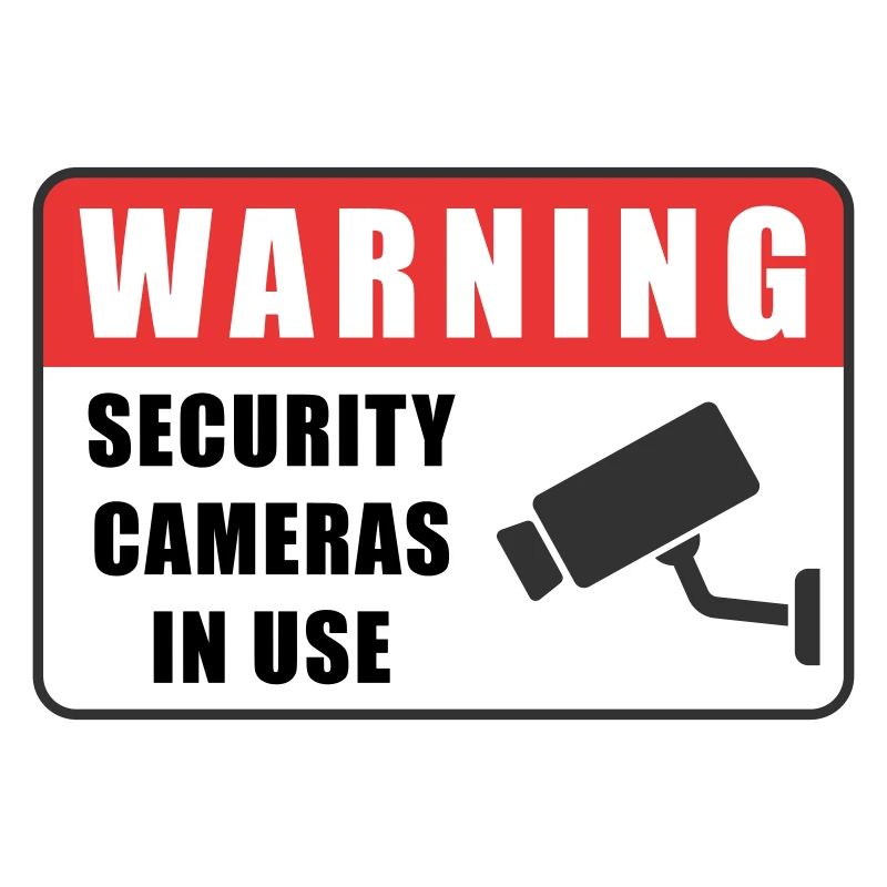 SECURITY CAMERAS IN USE