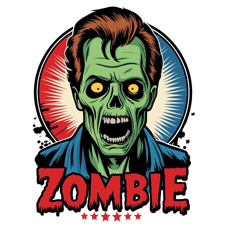 Zombie Comic Art