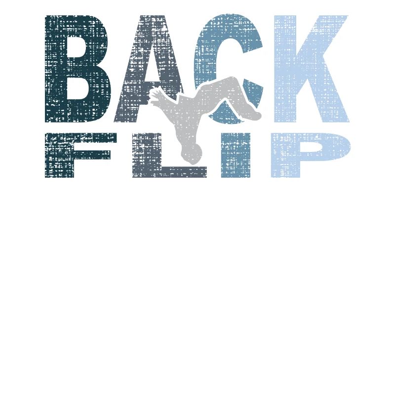 Backflip, silhouette, gift, sport, acrobatics