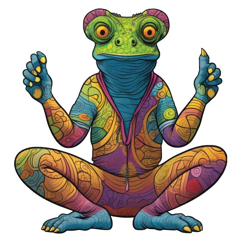 Yoga Chameleon