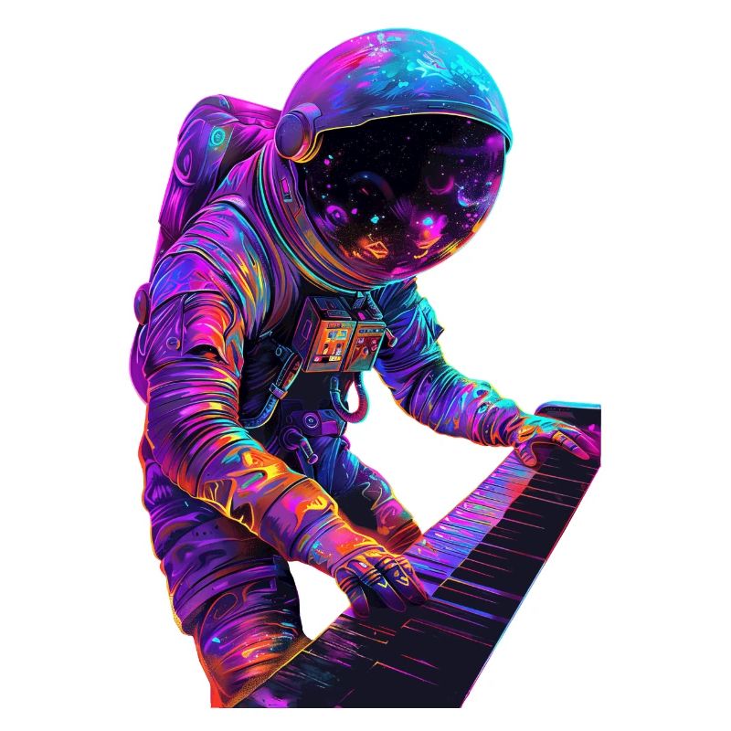 Astronaut Piano