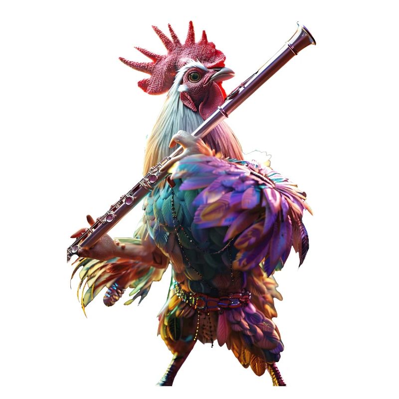 Flûte de coq