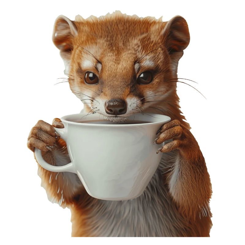 Hermelin Kaffee