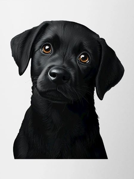 Schwarzer Labrador
