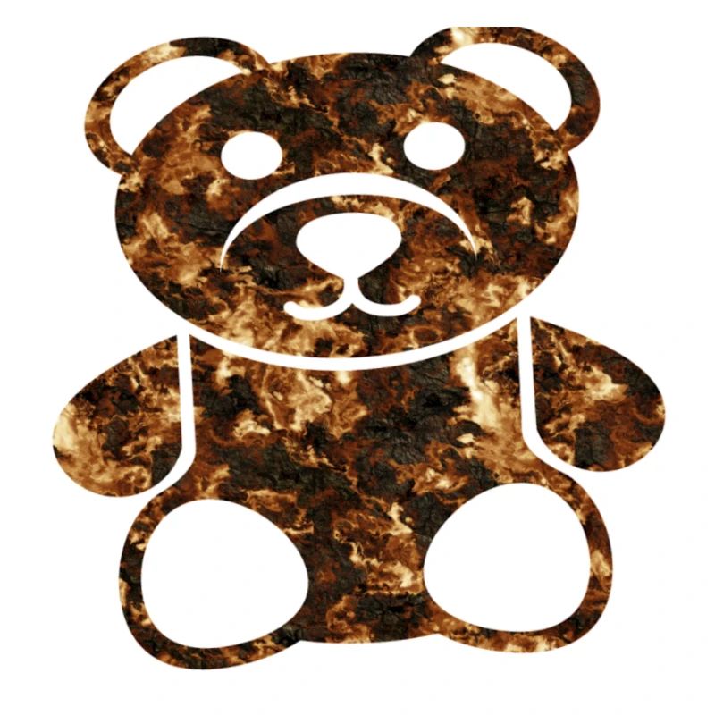 Burning Bear T- Shirt
