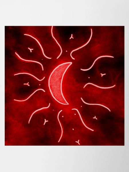 Luna Mandala Roja