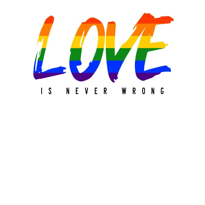 LGBTQ love is never wrong
