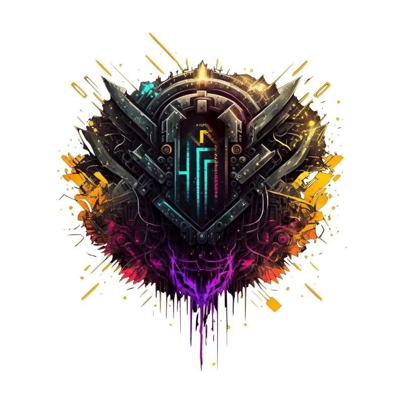 Logo technique coloré