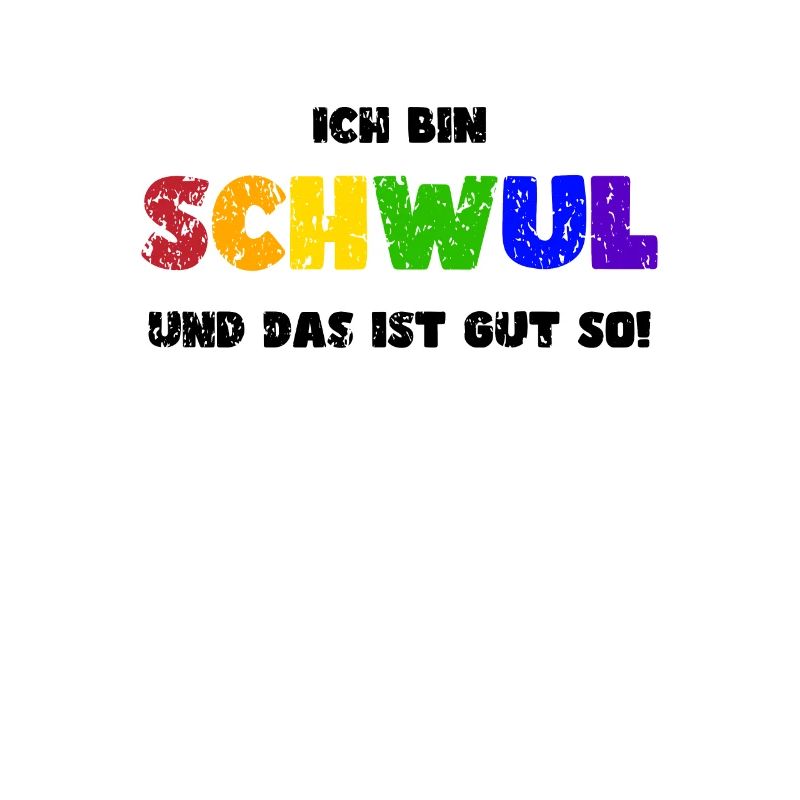Stolz LGBTQ. Ich bin schwul!