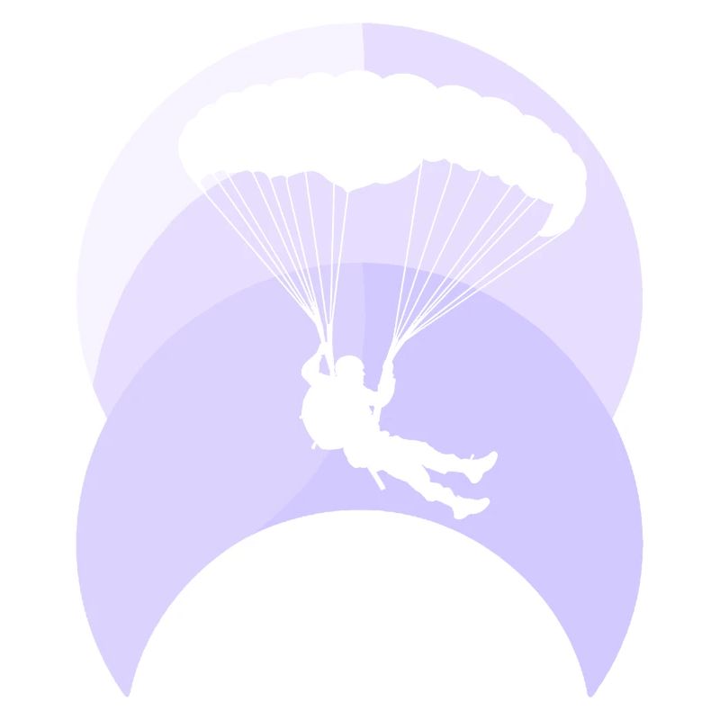Parachuting Flying Para