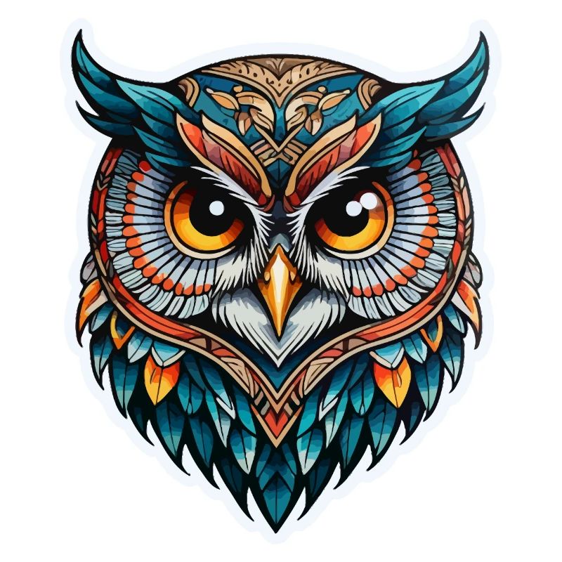 Hibou Néo Traditionnel
