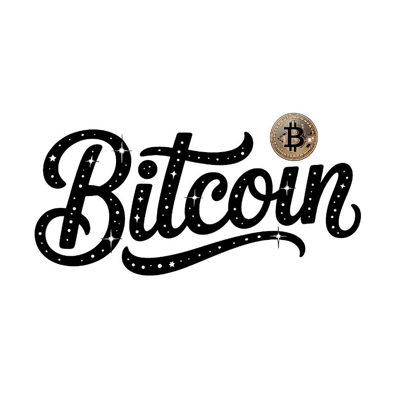 Bitcoin Logo - Crypto Coding Sticker