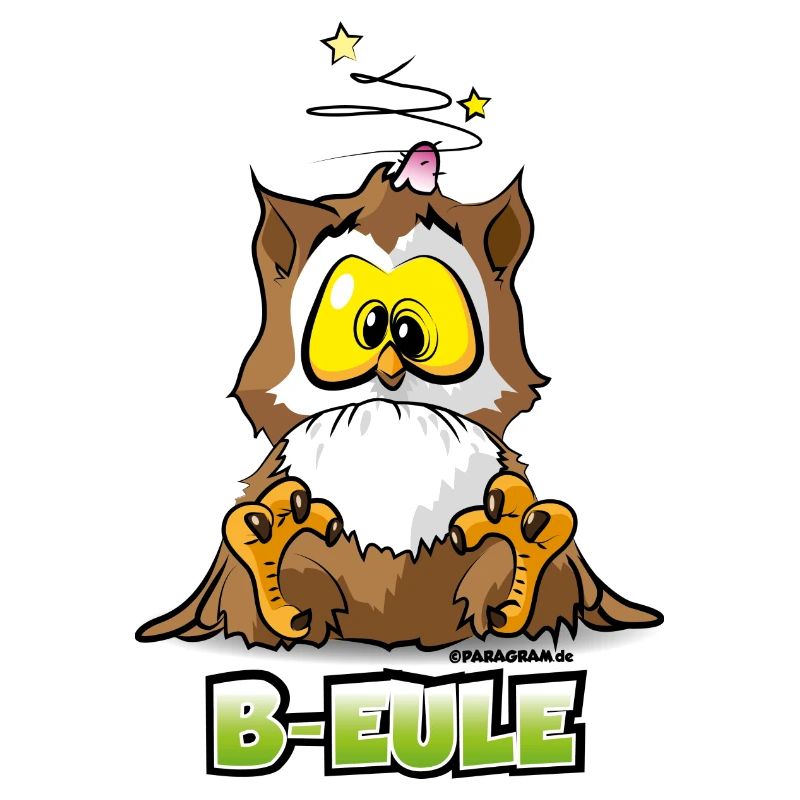 Käuzchen Uhu Eule mit Beule T-Shirt Tee