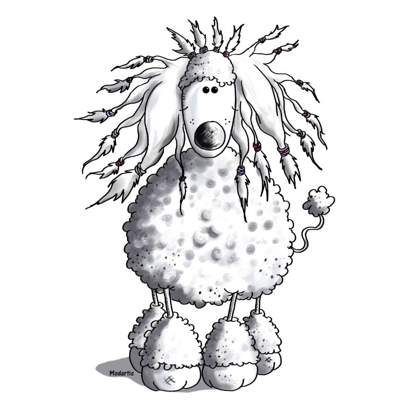 Drôle Caniche - Chien - Chiens