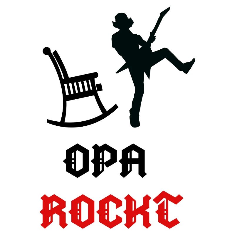 Großvater Opa Statement Alter Mann Alles Gute