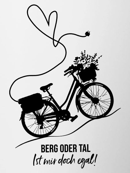 ebike-Vélo-Fleurs-Cœur