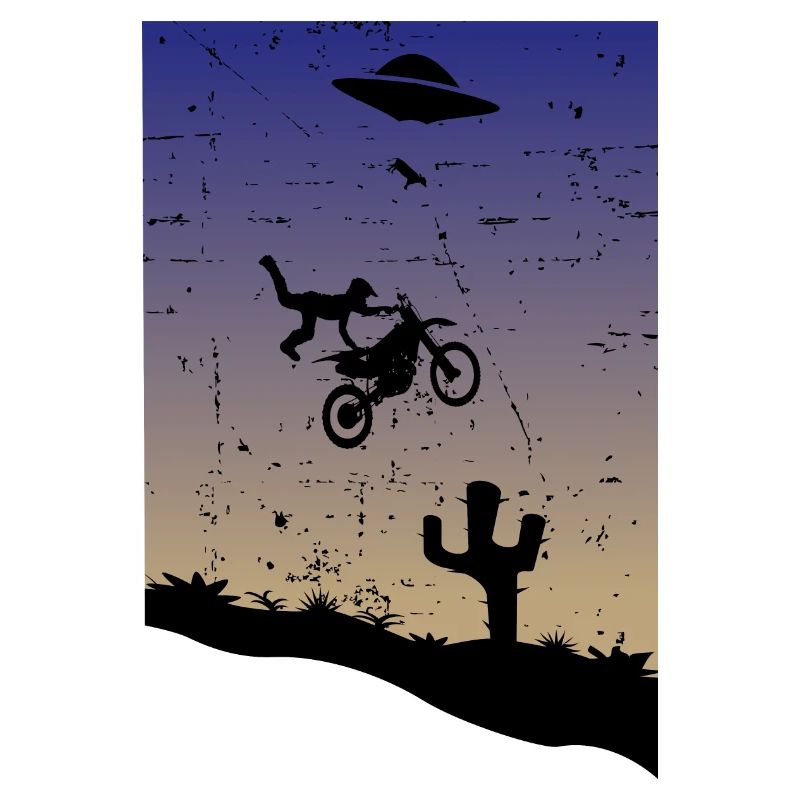 Cascade de motocross